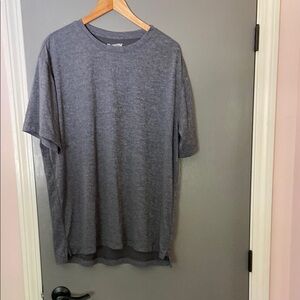 Mens Duluth Trading Co Gray Short Sleeve Tee, relaxed fit, size L